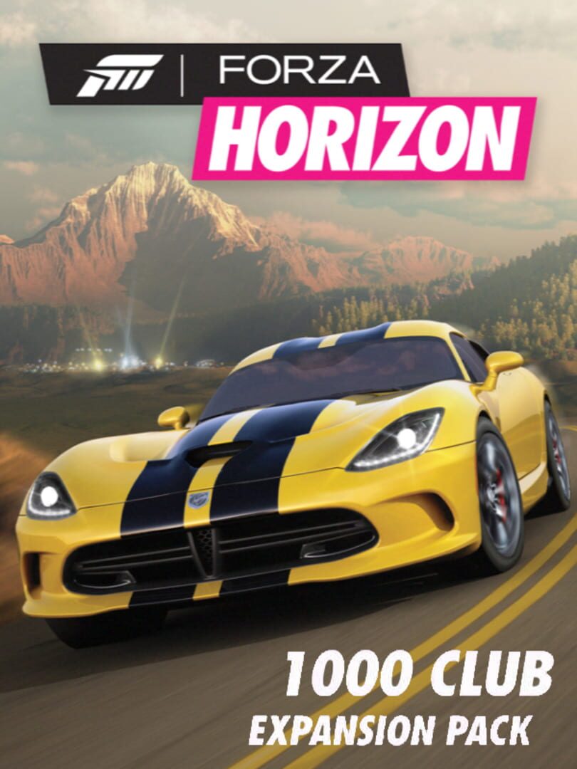 Forza Horizon - 1000 Club Expansion Pack cover art