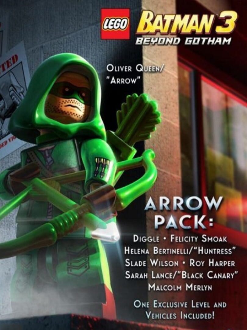 LEGO Batman 3: Beyond Gotham - Arrow Pack cover art