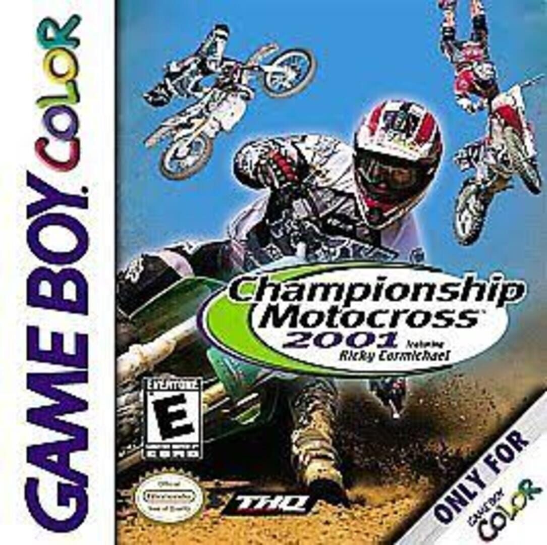 Championship Motocross 2001 featuring Ricky Carmichael cover art