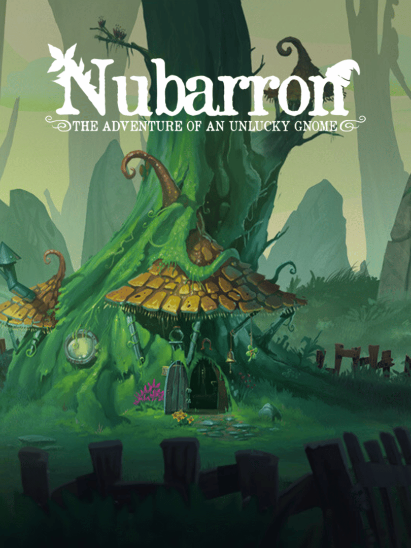 Nubarron: The adventure of an unlucky gnome Cover
