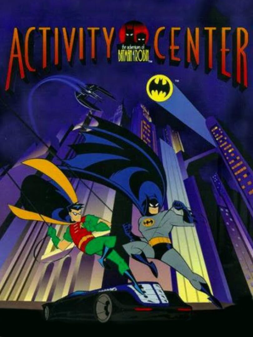 The Adventures of Batman & Robin: Activity Centre cover art