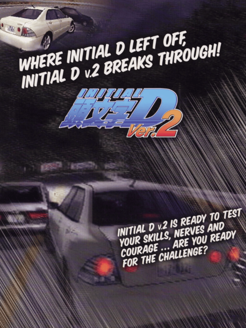 Initial D Arcade Stage 2 Cover