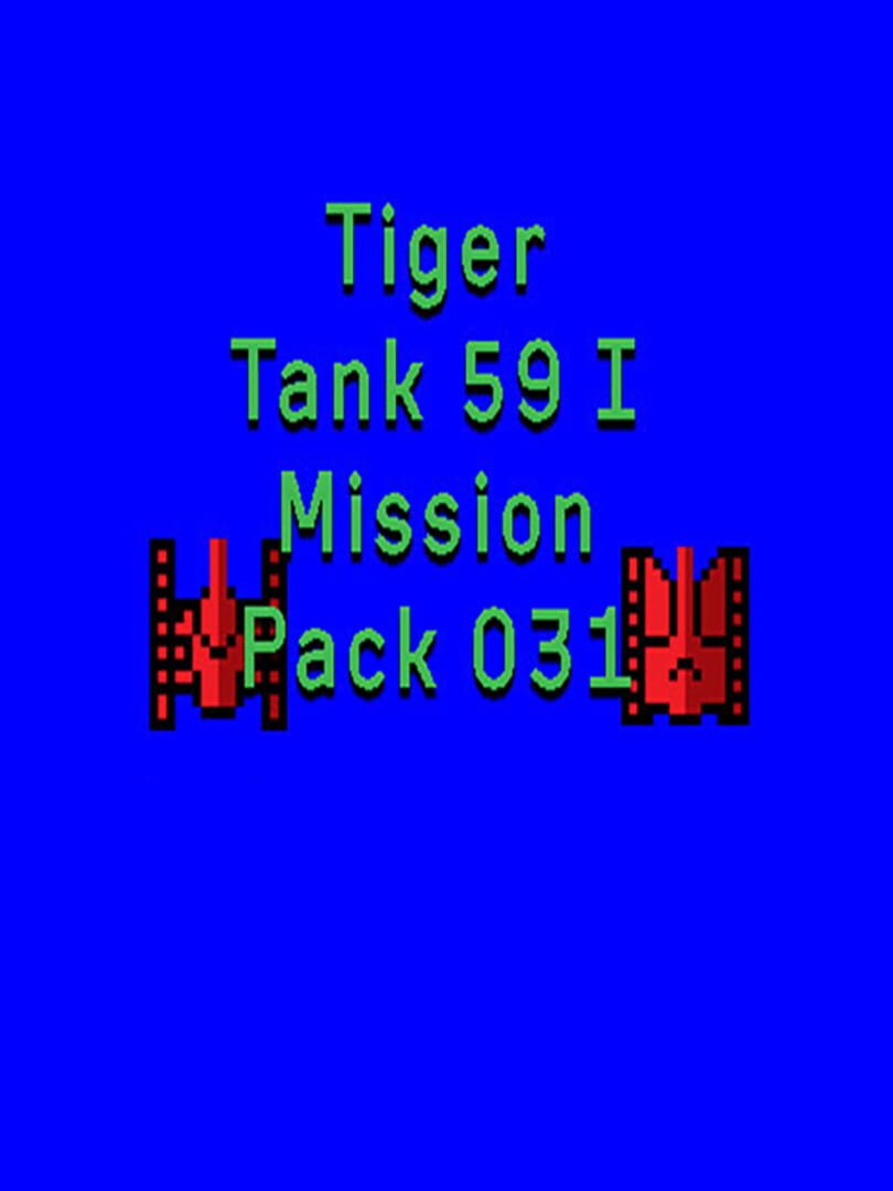 Tiger Tank 59 I: Mission Pack 031 cover art