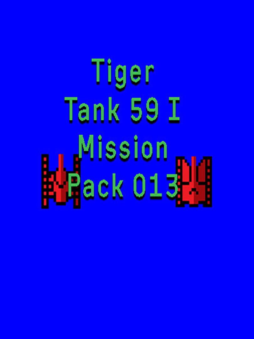 Tiger Tank 59 I: Mission Pack 013 cover art