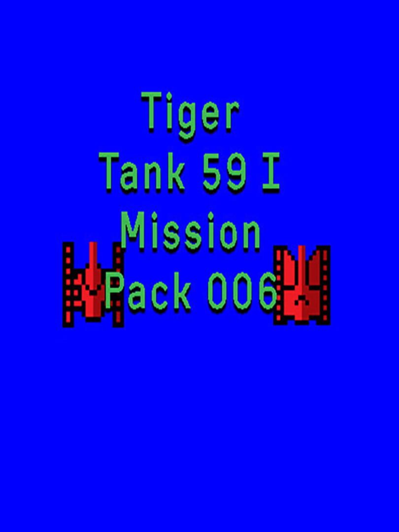 Tiger Tank 59 I: Mission Pack 006 cover art