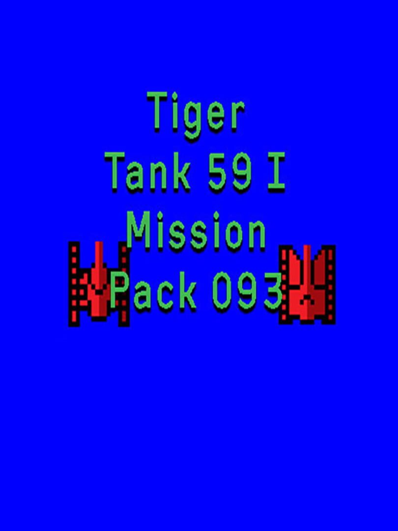 Tiger Tank 59 I: Mission Pack 093 cover art