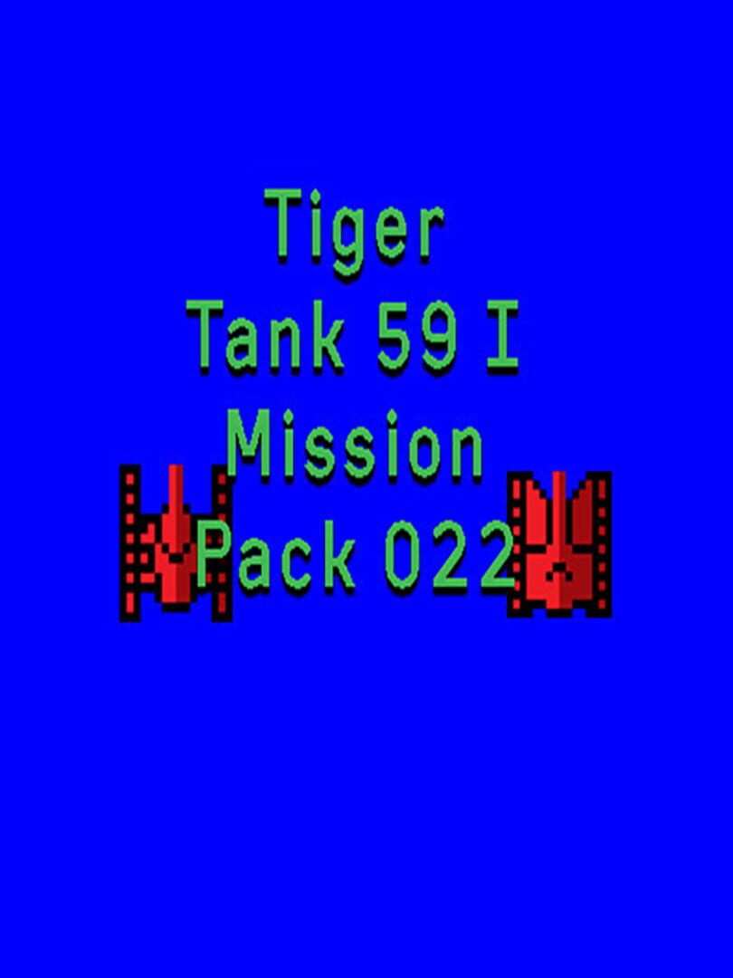 Tiger Tank 59 I: Mission Pack 022 cover art