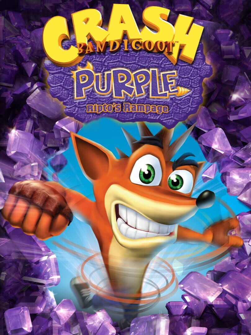 Crash Bandicoot Purple: Ripto's Rampage cover art