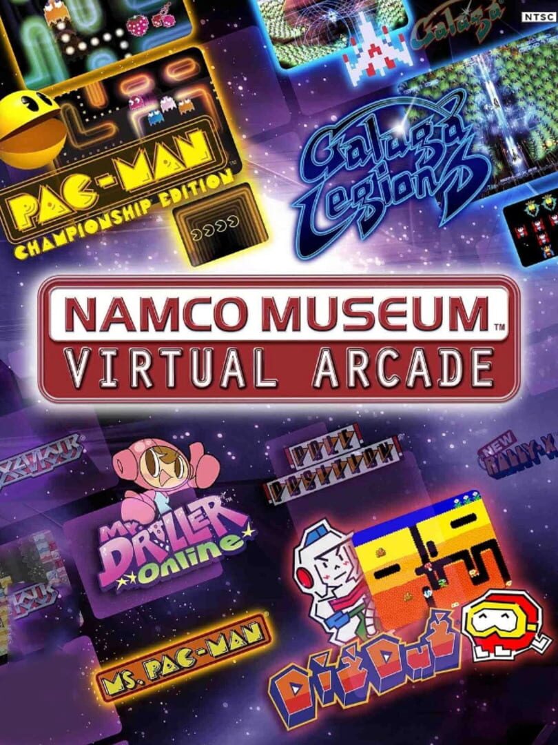 Namco Museum Virtual Arcade cover art