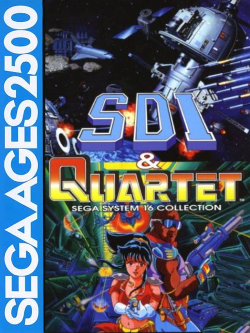 Bundle : Sega Ages 2500 Vol. 21: SDI & Quartet - Sega System 16 Collection