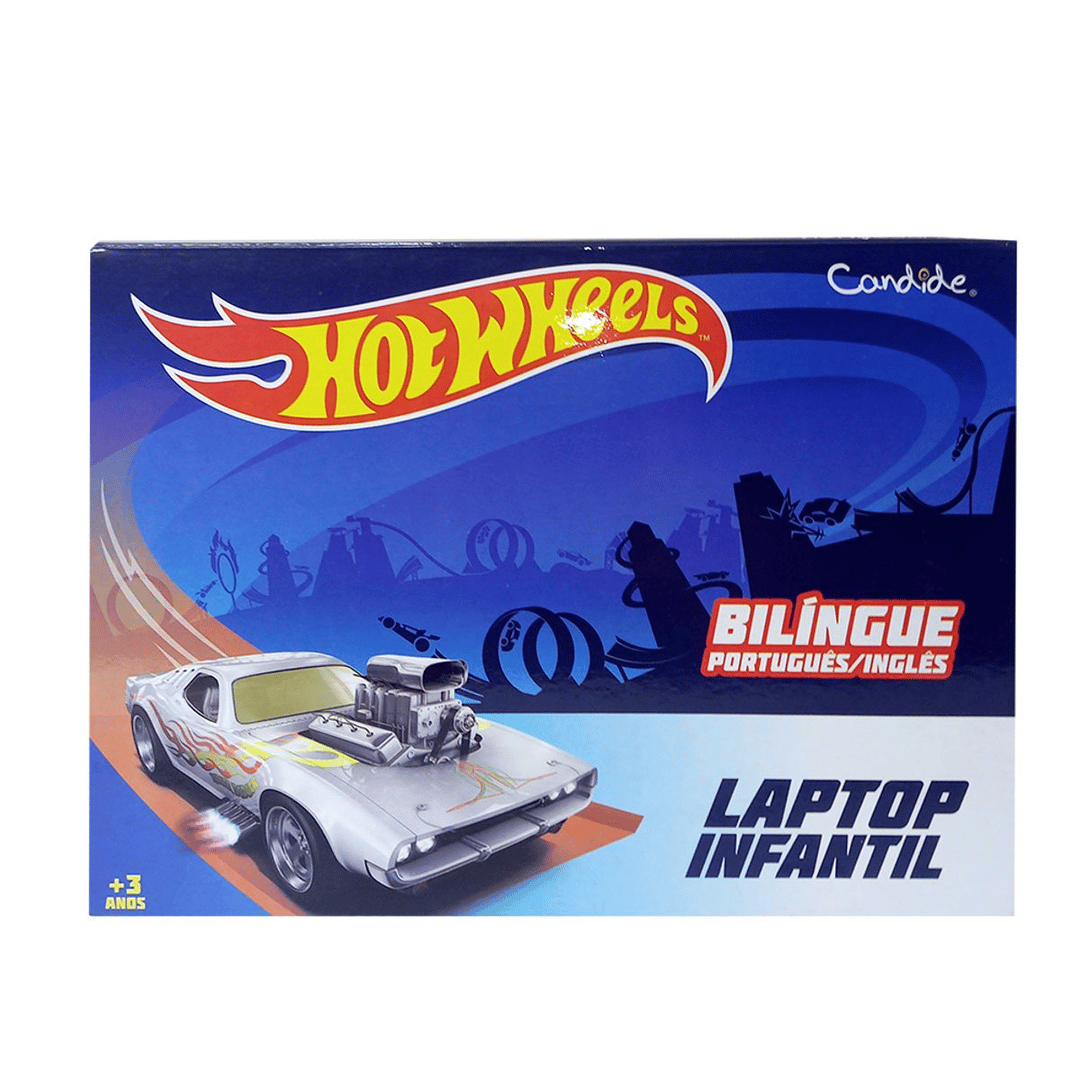 Hot Wheels: Laptop Infantil Cover