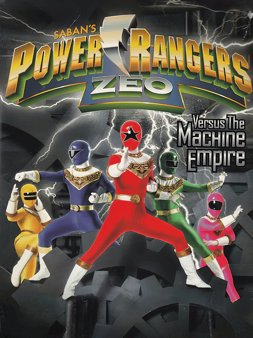 Saban's Power Rangers Zeo Versus the Machine Empire Cover