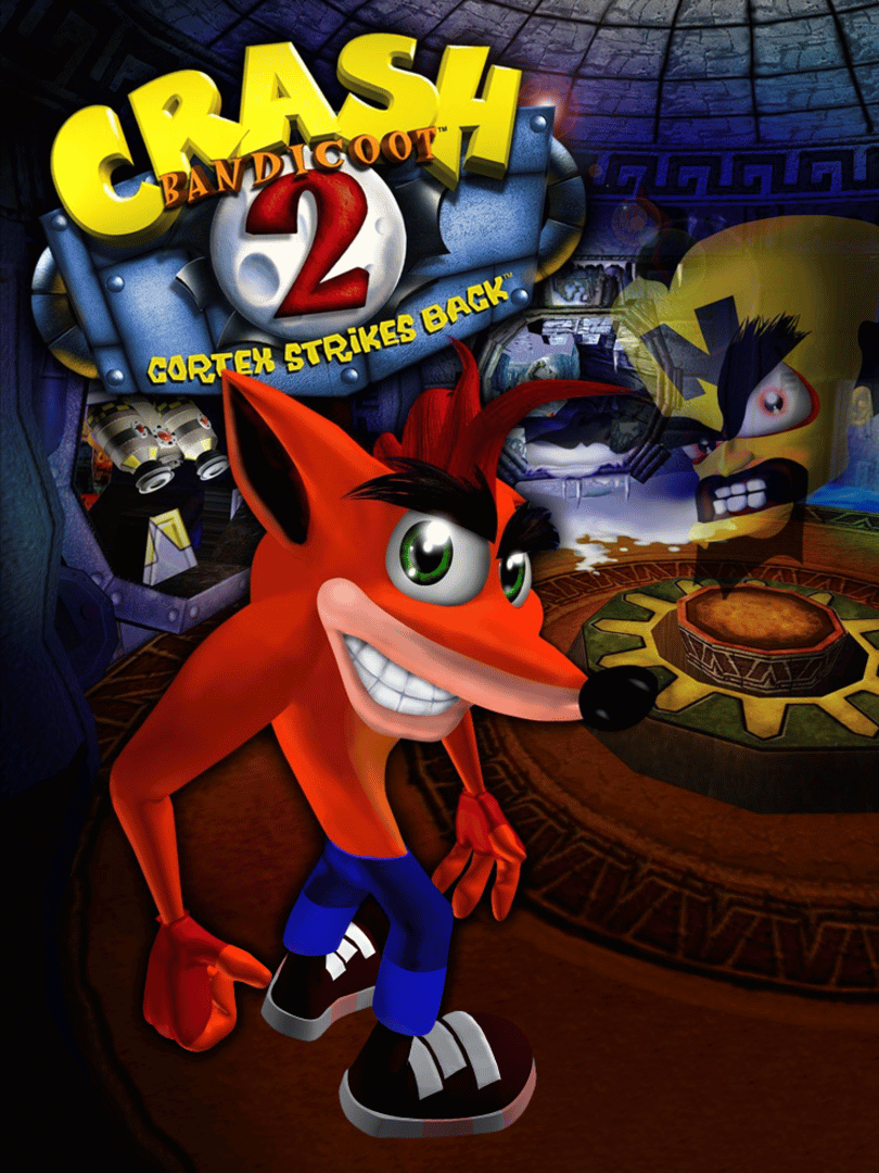 Crash Bandicoot 2: Cortex Strikes Back Cover