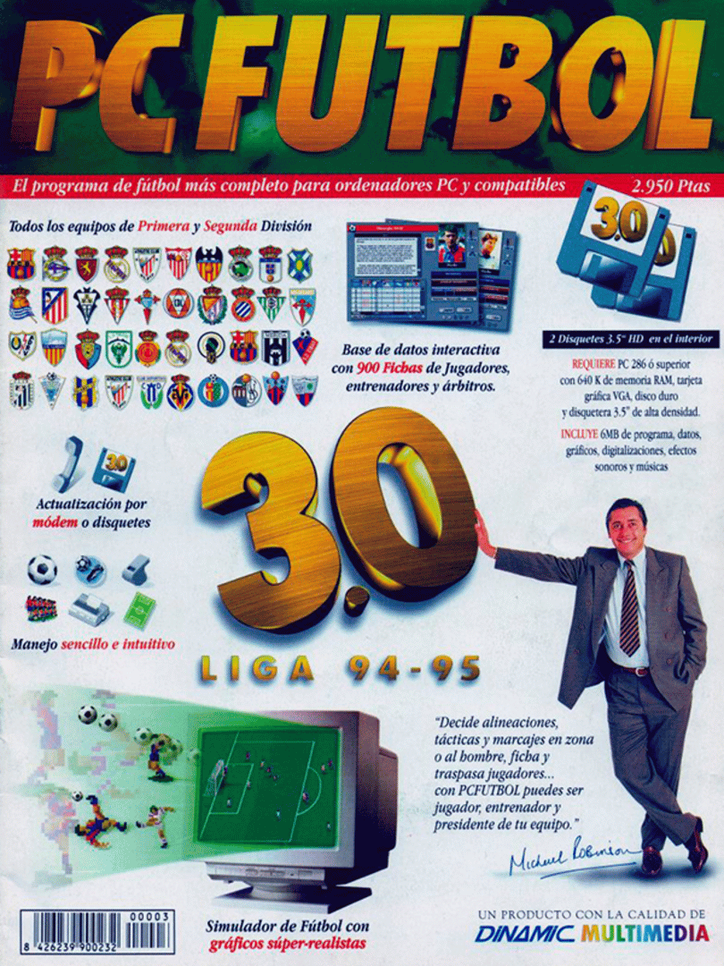 PC Fútbol 3.0 Cover