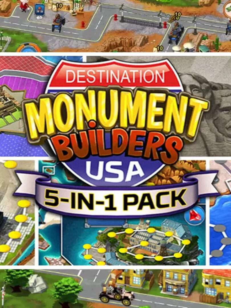 5-in-1 Pack: Monument Builders - Destination USA