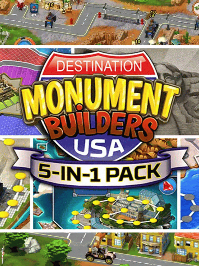 5-in-1 Pack: Monument Builders - Destination USA Cover
