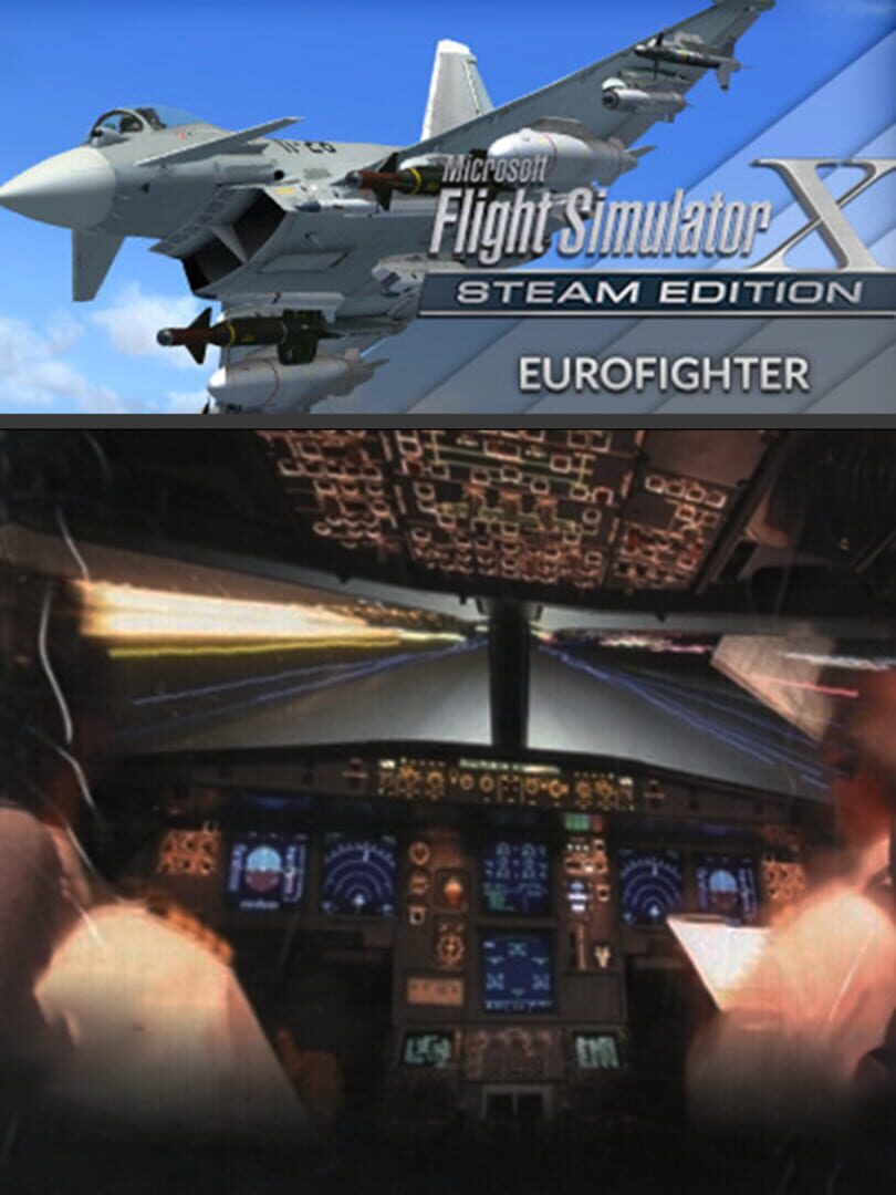 Microsoft Flight Simulator X: Steam Edition - Eurofighter cover art