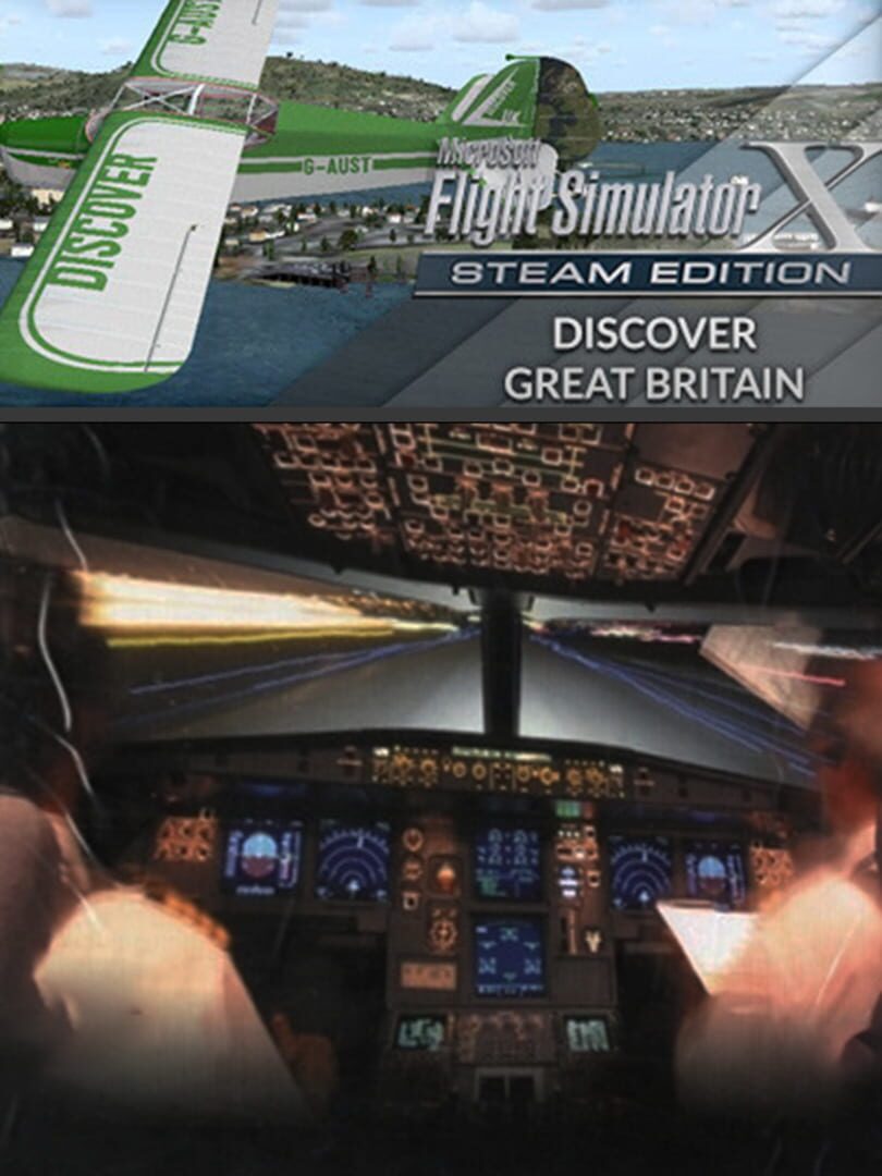 Microsoft Flight Simulator X: Steam Edition - Discover Great Britain cover art