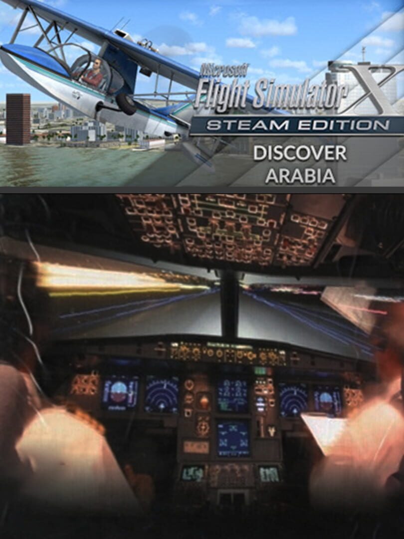Microsoft Flight Simulator X: Steam Edition - Discover Arabia cover art