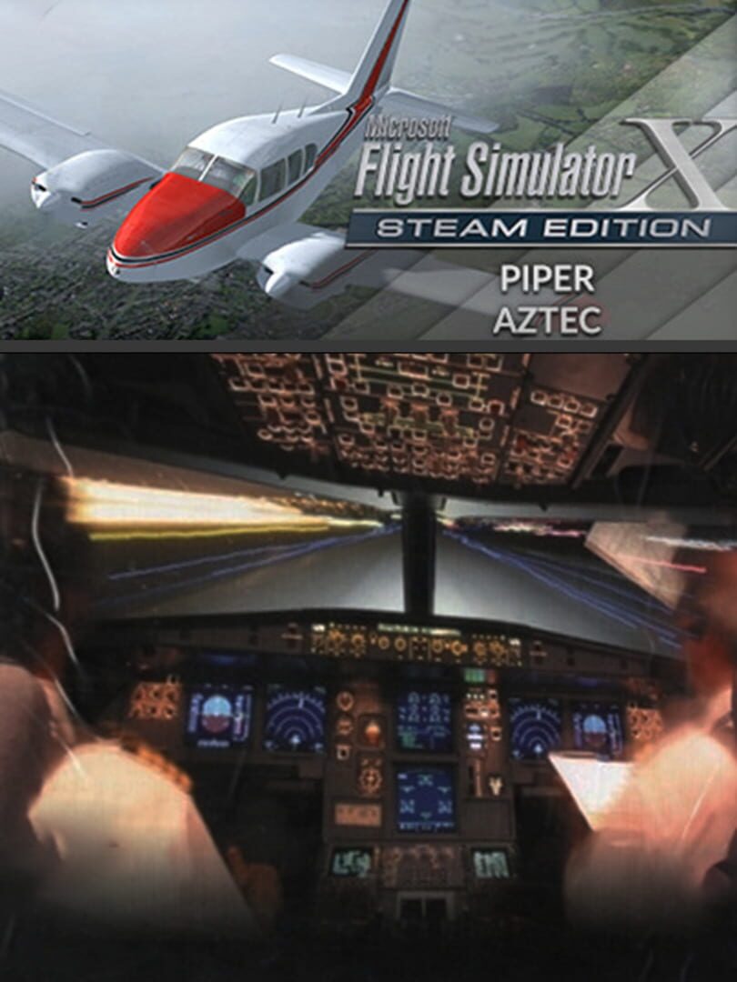 Microsoft Flight Simulator X: Steam Edition - Piper Aztec cover art