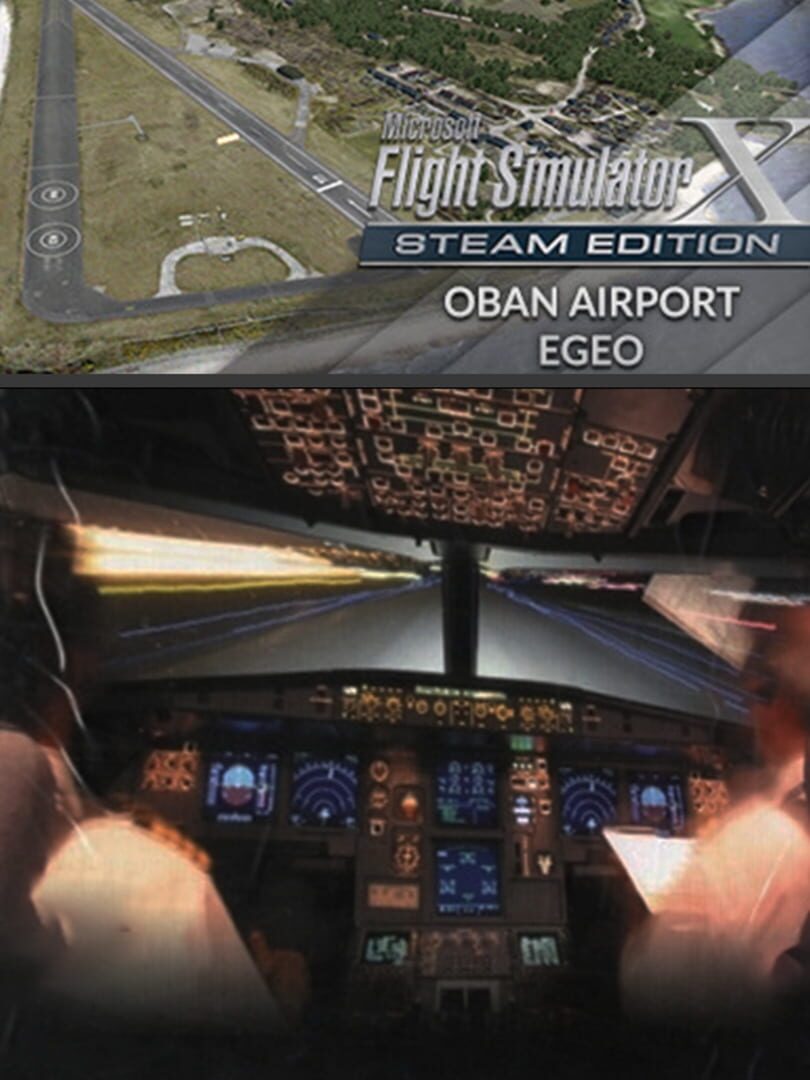 Microsoft Flight Simulator X: Steam Edition - Oban Airport (EGEO) cover art