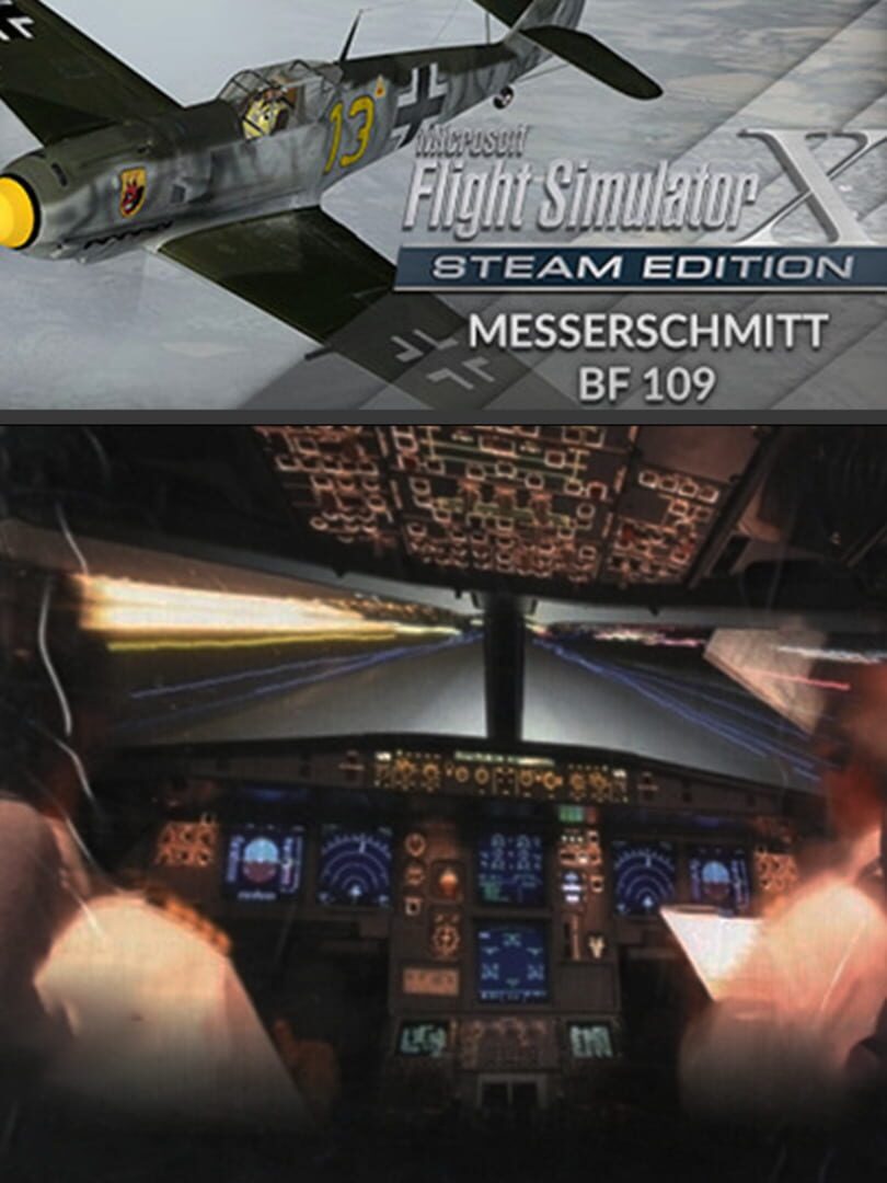 Microsoft Flight Simulator X: Steam Edition - Messerschmitt Bf 109 cover art