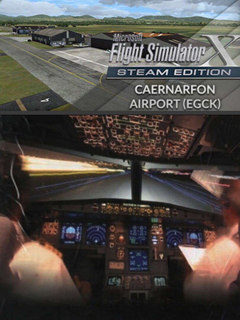 Microsoft Flight Simulator X: Steam Edition - Caernarfon Airport (EGCK) cover art