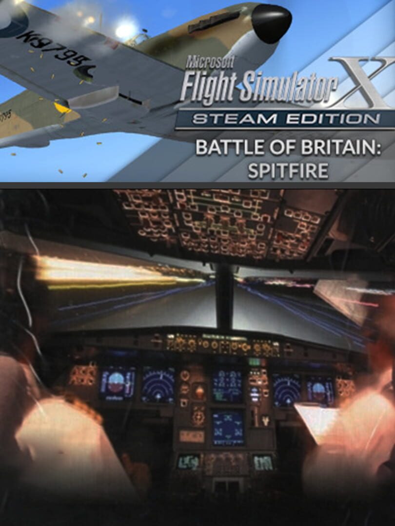 Microsoft Flight Simulator X: Steam Edition - Battle of Britain: Spitfire cover art