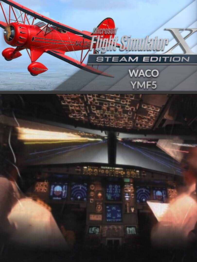 Microsoft Flight Simulator X: Steam Edition - WACO YMF5 cover art