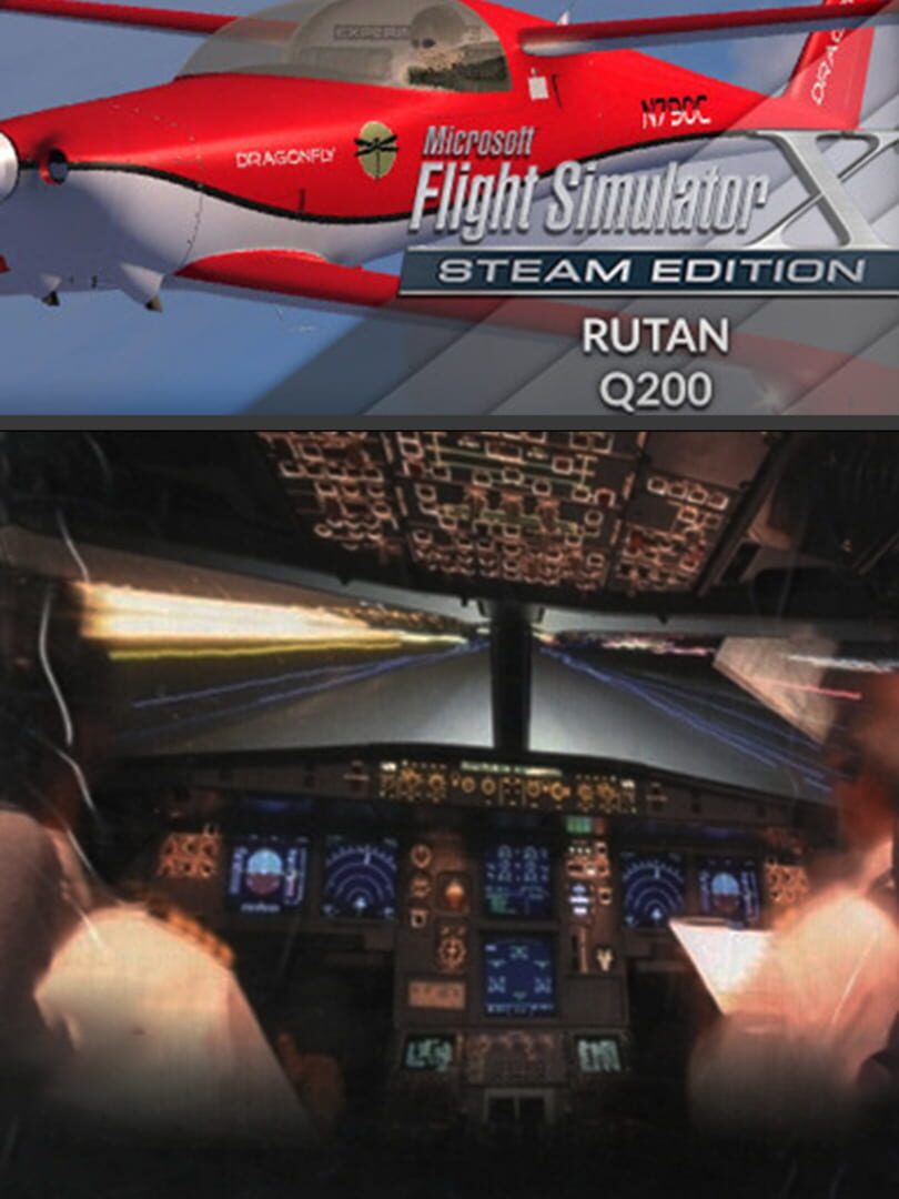 Microsoft Flight Simulator X: Steam Edition - Rutan Q200 cover art