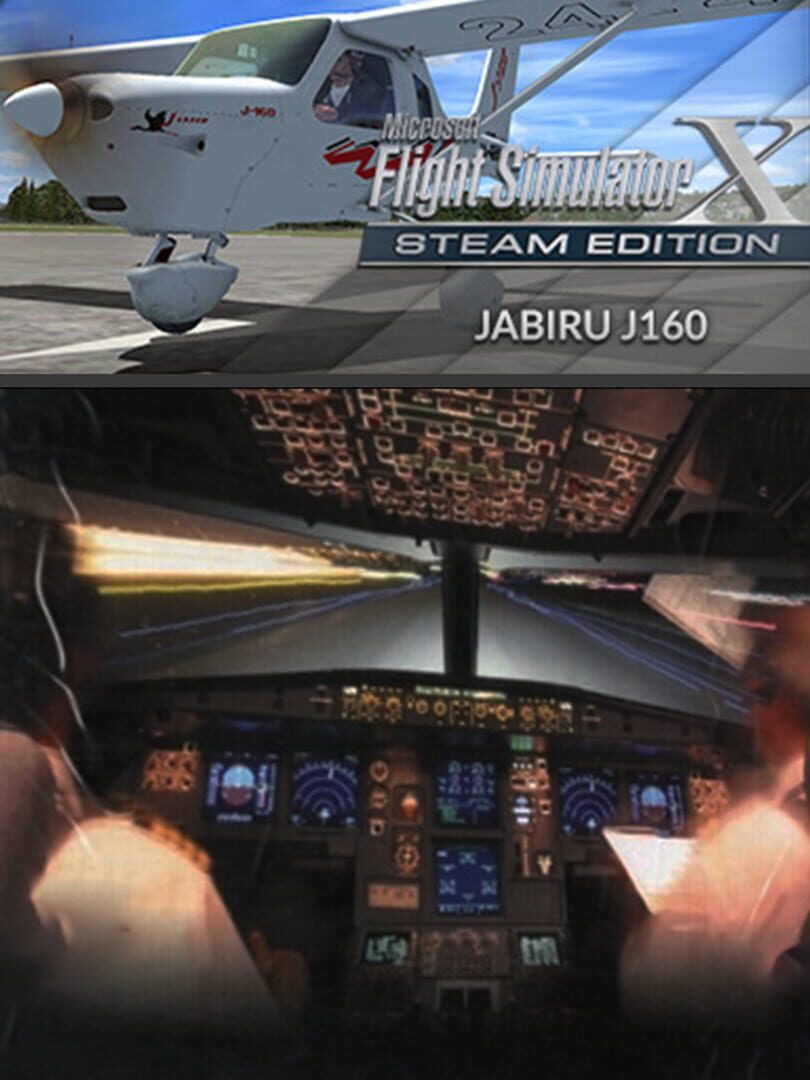 Microsoft Flight Simulator X: Steam Edition - Jabiru J160 cover art