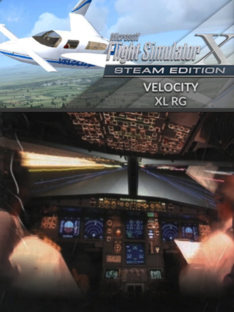 Microsoft Flight Simulator X: Steam Edition - Velocity XL RG cover art