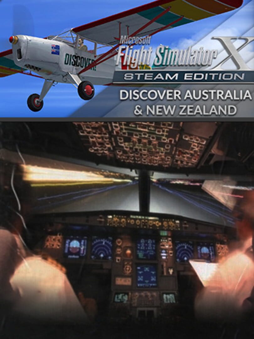 Microsoft Flight Simulator X: Steam Edition - Discover Australia and New Zealand cover art