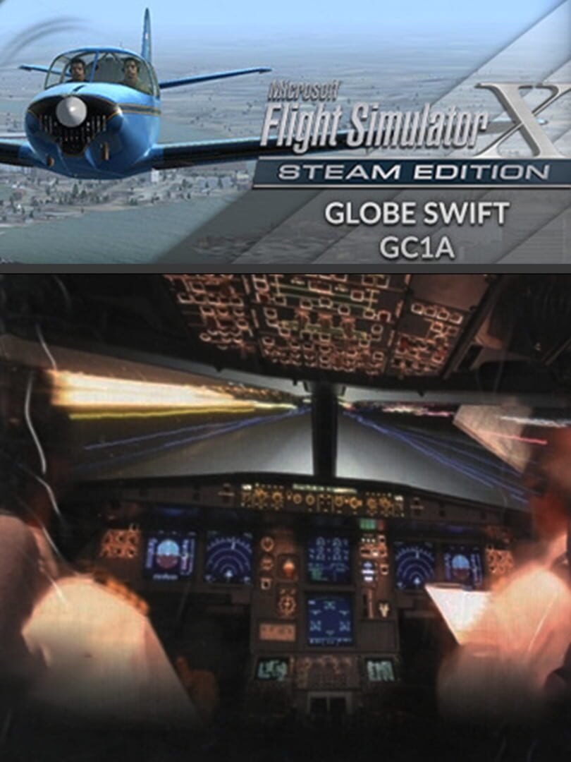 Microsoft Flight Simulator X: Steam Edition - Globe Swift GC1-A cover art