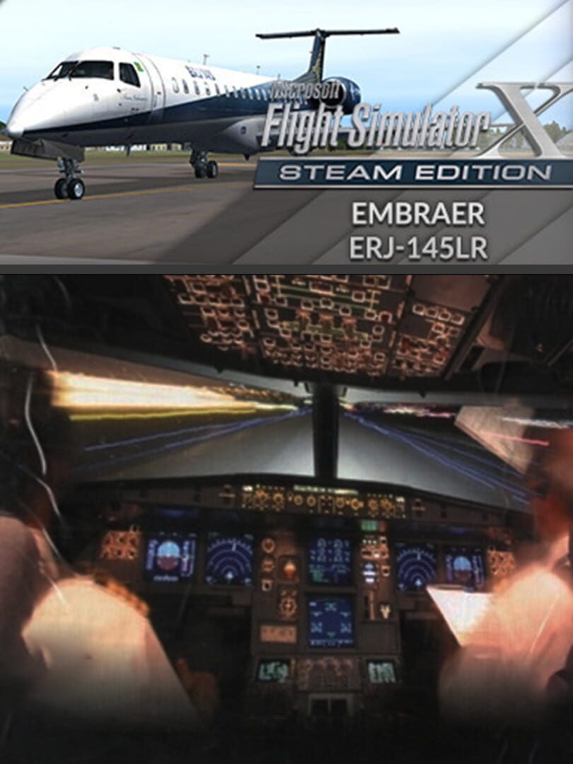 Microsoft Flight Simulator X: Steam Edition - Embraer ERJ 145LR cover art