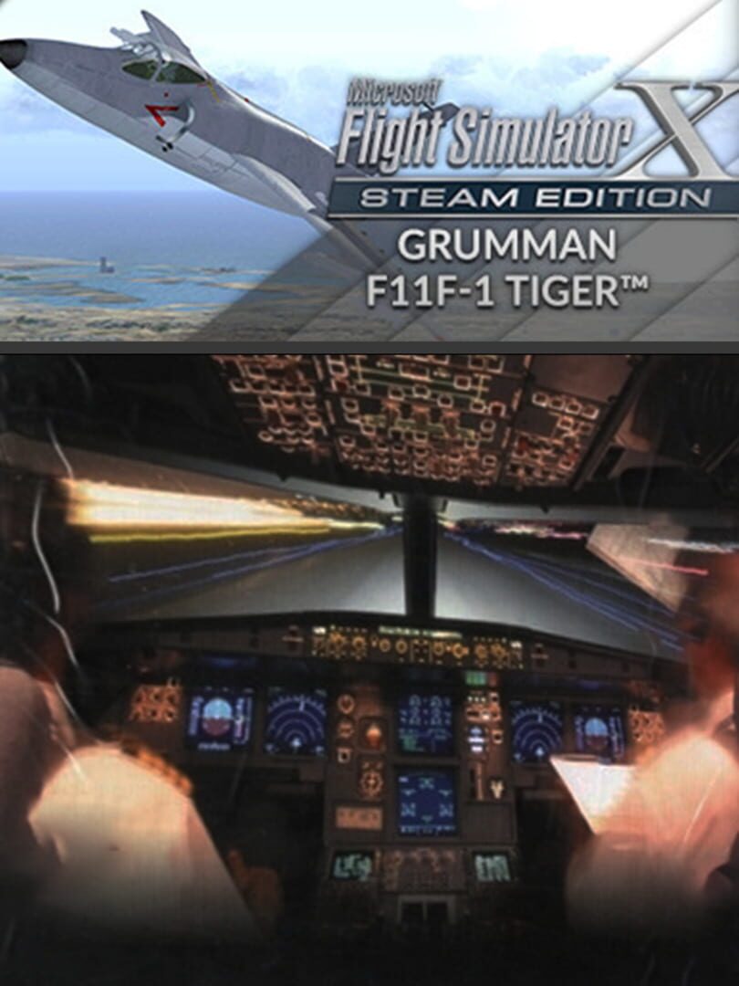 Microsoft Flight Simulator X: Steam Edition - Grumman F11F-1 Tiger cover art
