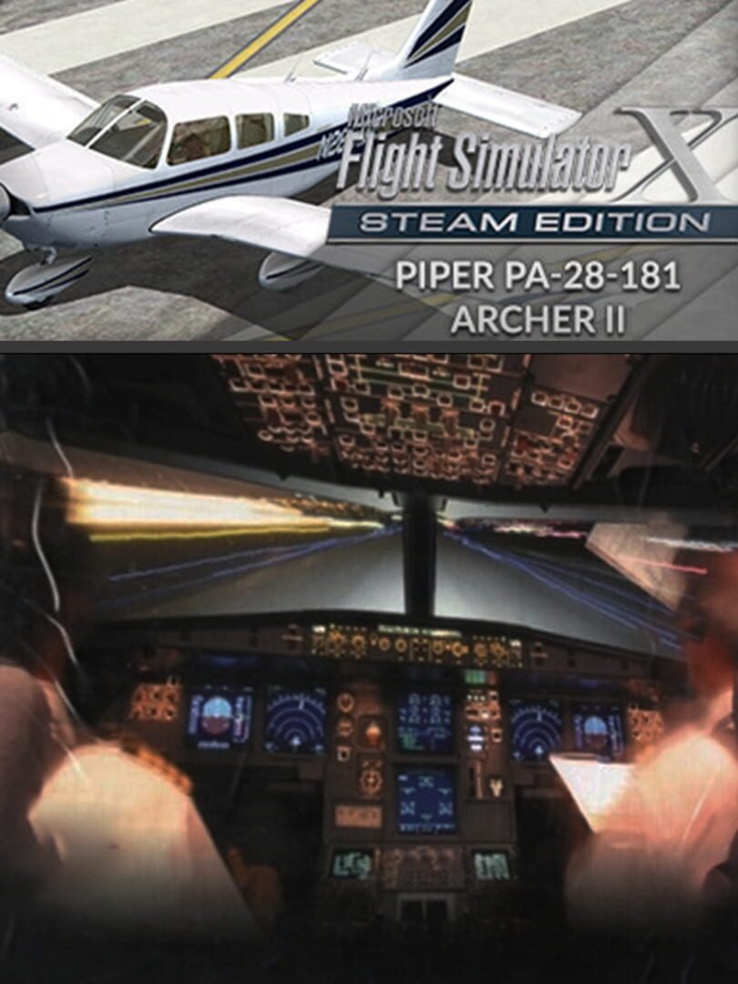 Microsoft Flight Simulator X: Steam Edition - Piper PA-28-181 Archer II cover art