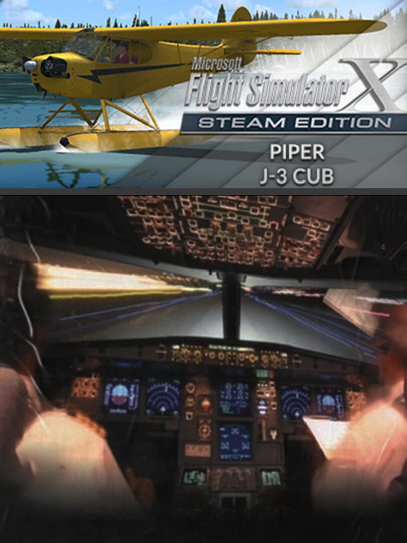 Microsoft Flight Simulator X: Steam Edition - Piper J-3 Cub cover art