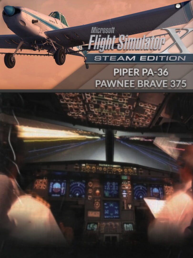 Microsoft Flight Simulator X: Steam Edition - Piper PA-36 Pawnee Brave 375 cover art