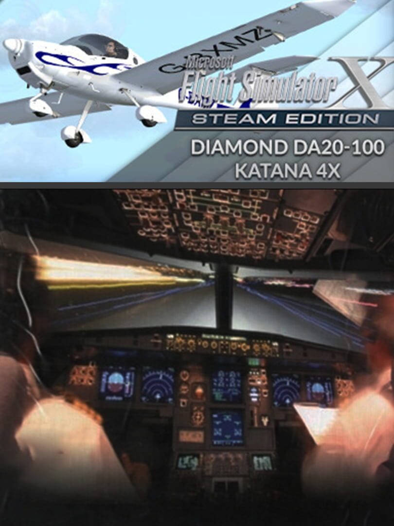 Microsoft Flight Simulator X: Steam Edition - Diamond DA20-100 Katana 4X cover art