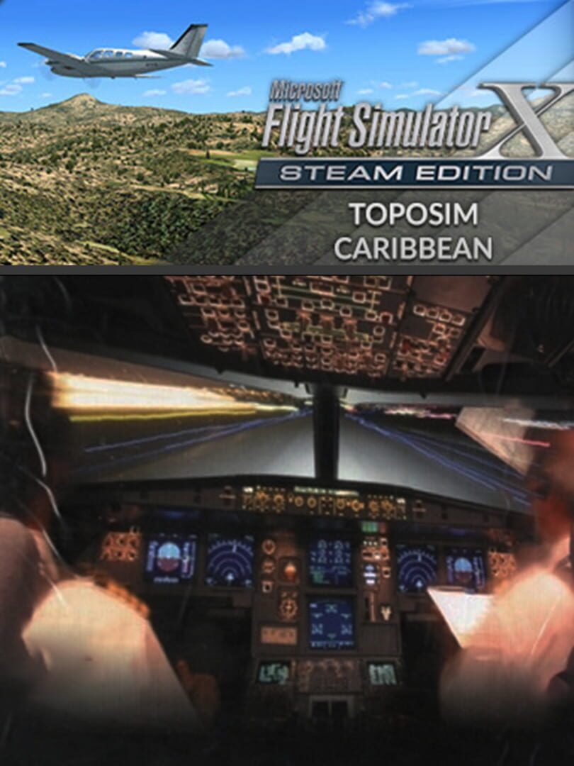 Microsoft Flight Simulator X: Steam Edition - Toposim Caribbean cover art
