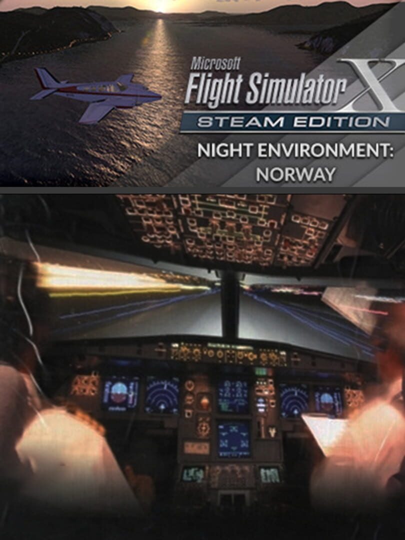 Microsoft Flight Simulator X: Steam Edition - Night Environment: Norway cover art