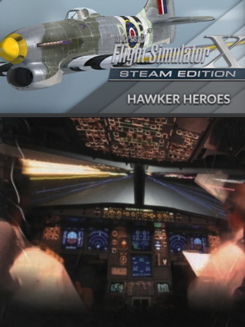 Microsoft Flight Simulator X: Steam Edition - Hawker Heroes cover art