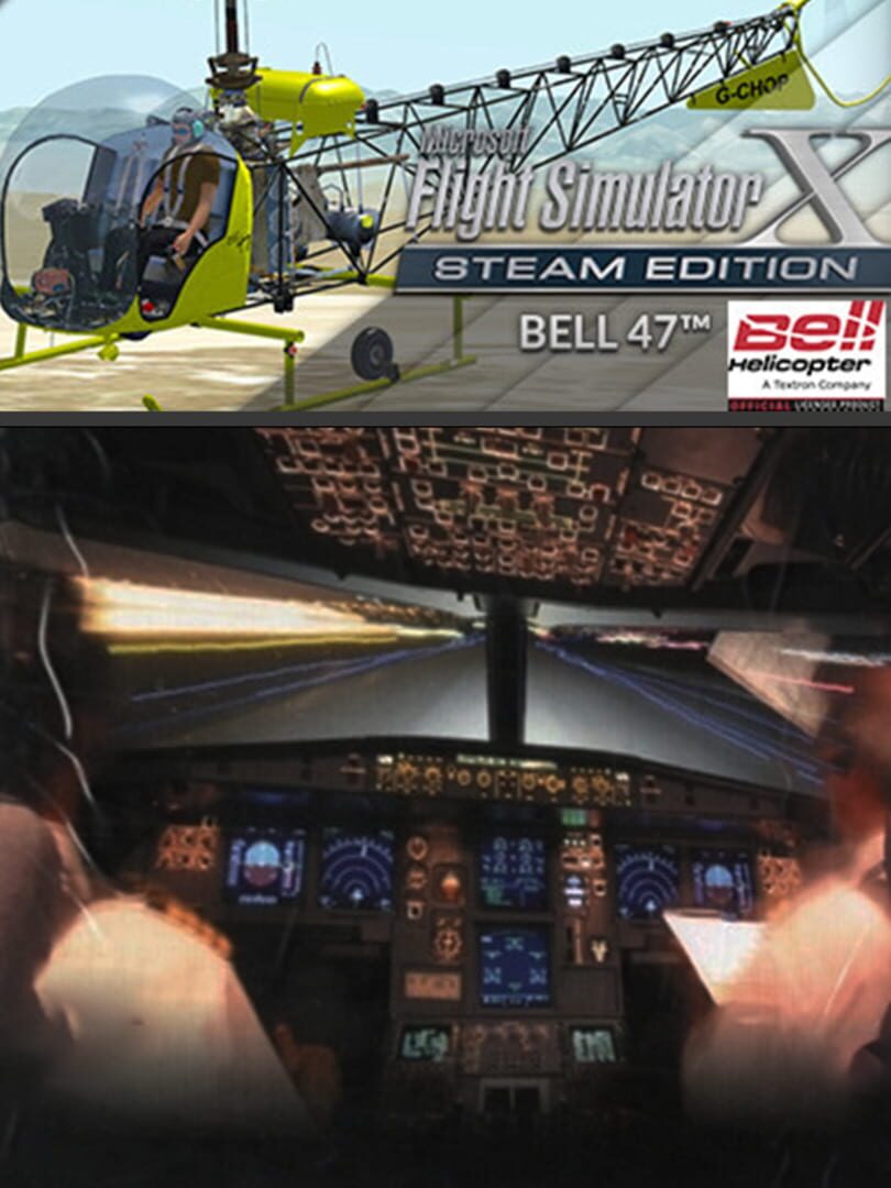 Microsoft Flight Simulator X: Steam Edition - Bell 47 cover art