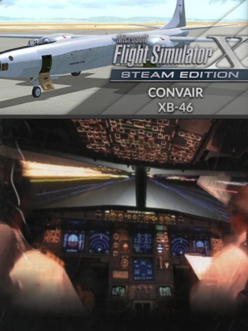 Microsoft Flight Simulator X: Steam Edition - Convair XB-46 cover art