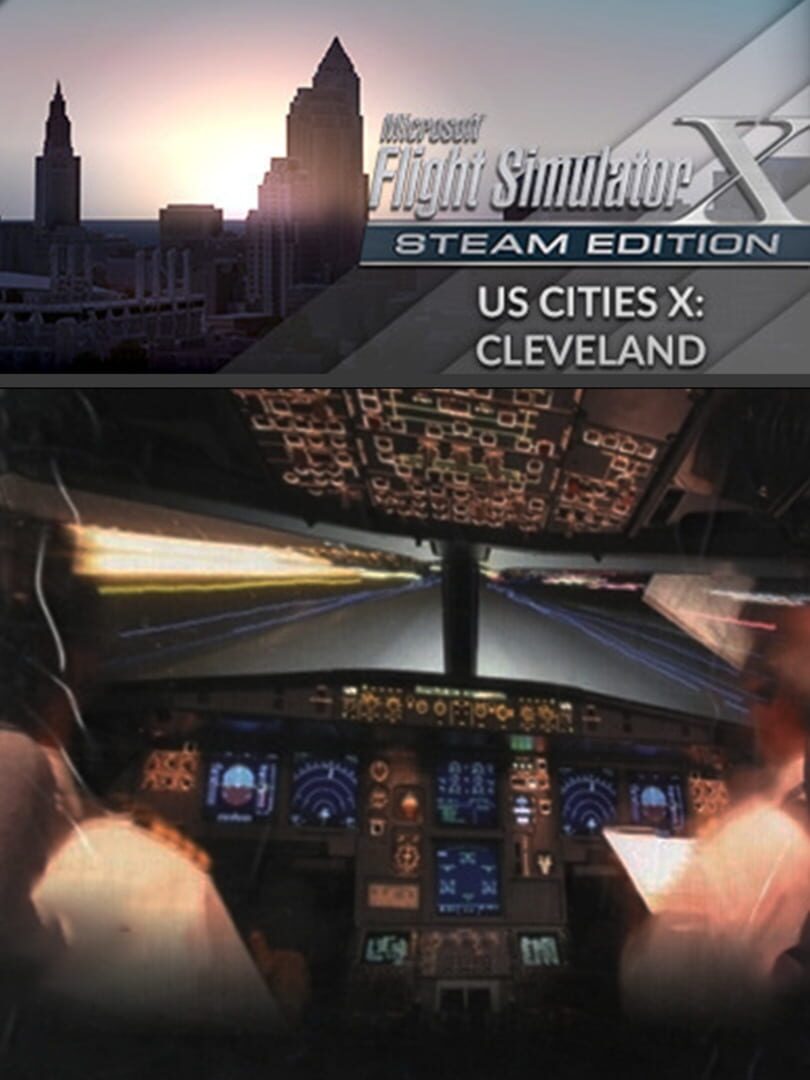 Microsoft Flight Simulator X: Steam Edition - US Cities X: Cleveland cover art