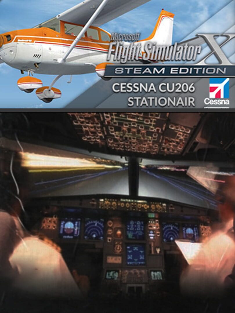 Microsoft Flight Simulator X: Steam Edition - Cessna CU206 Stationair cover art
