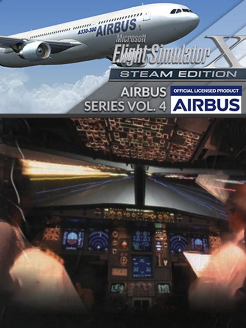 Microsoft Flight Simulator X: Steam Edition - Airbus Series Vol.4 cover art