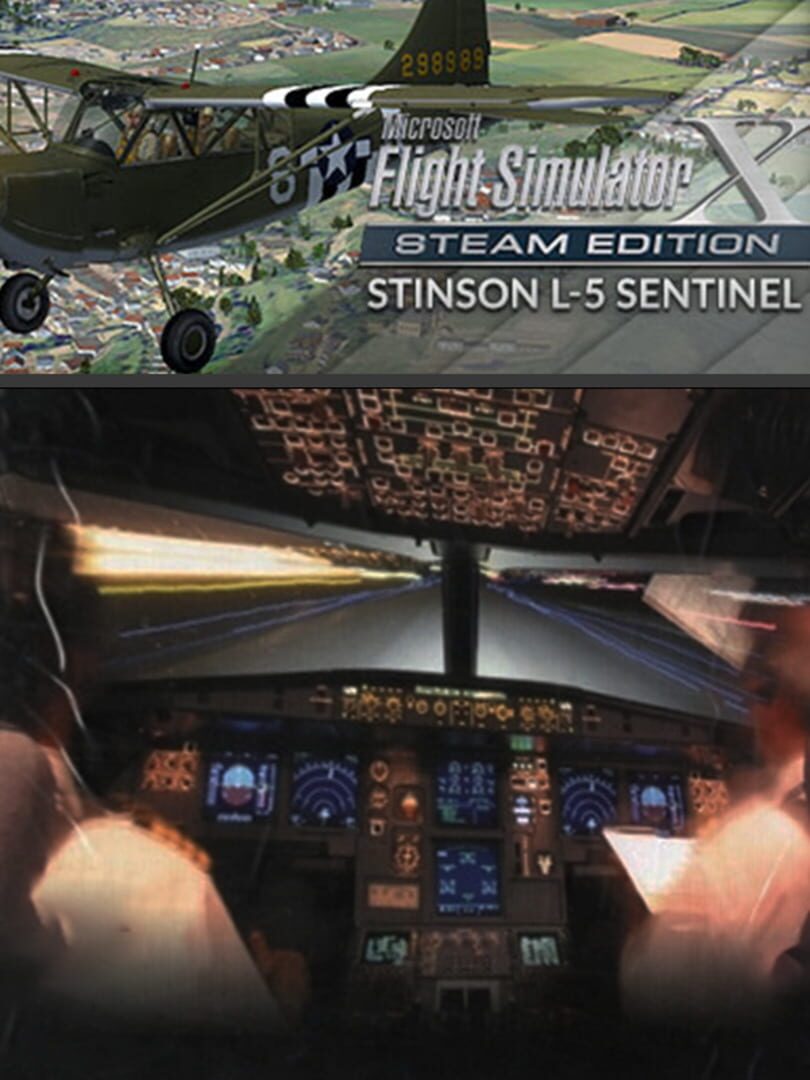 Microsoft Flight Simulator X: Steam Edition - Stinson L-5 Sentinel cover art