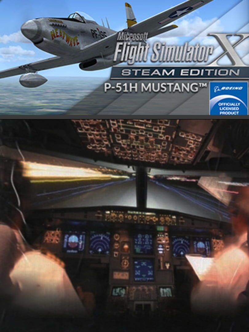 Microsoft Flight Simulator X: Steam Edition - P-51H Mustang cover art
